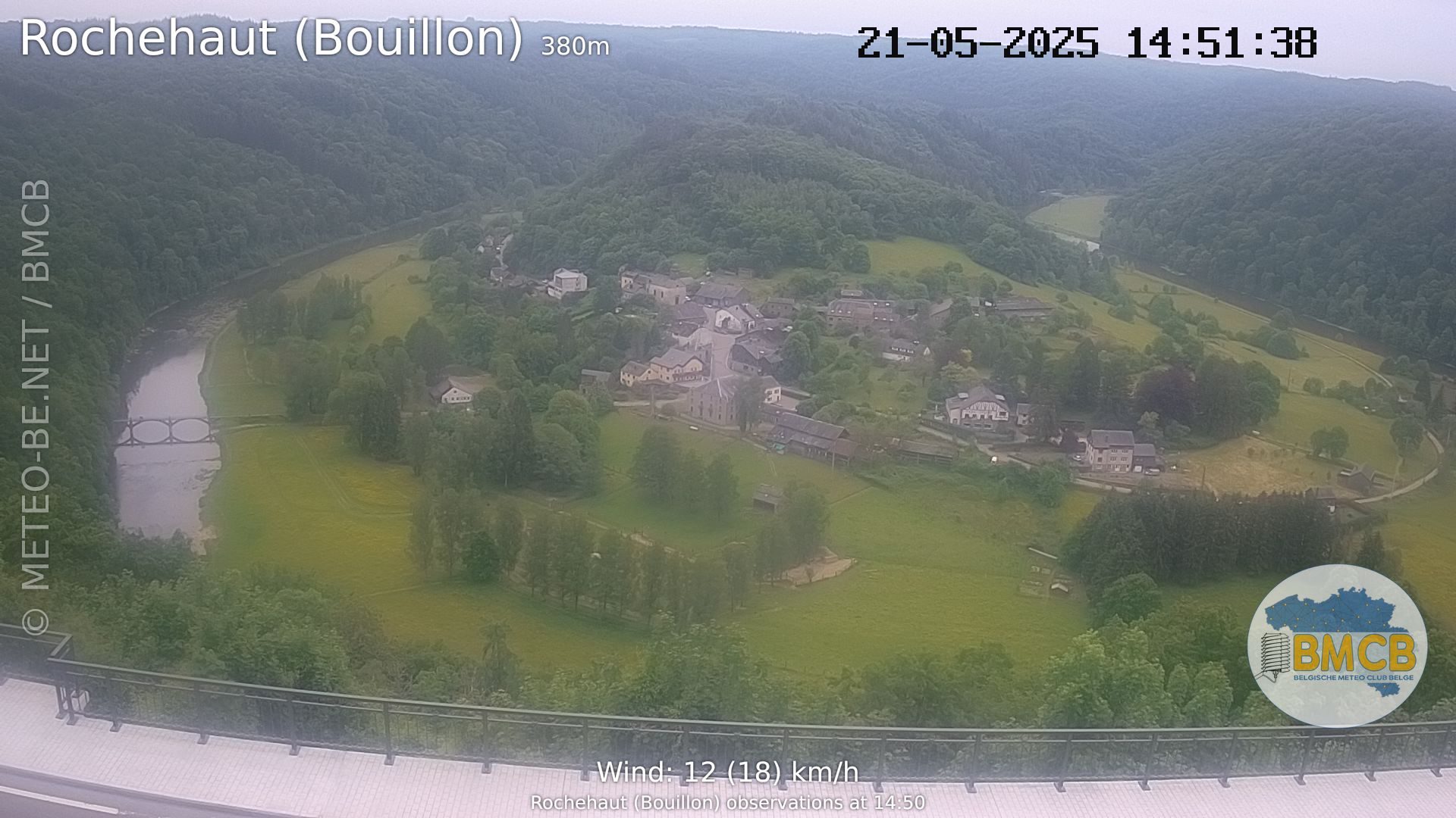 Webcam Rochehaut (Bouillon)